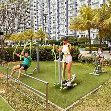 Makati Sm Jazz Residence Staycation Condo With Balcony Manila Exterior photo